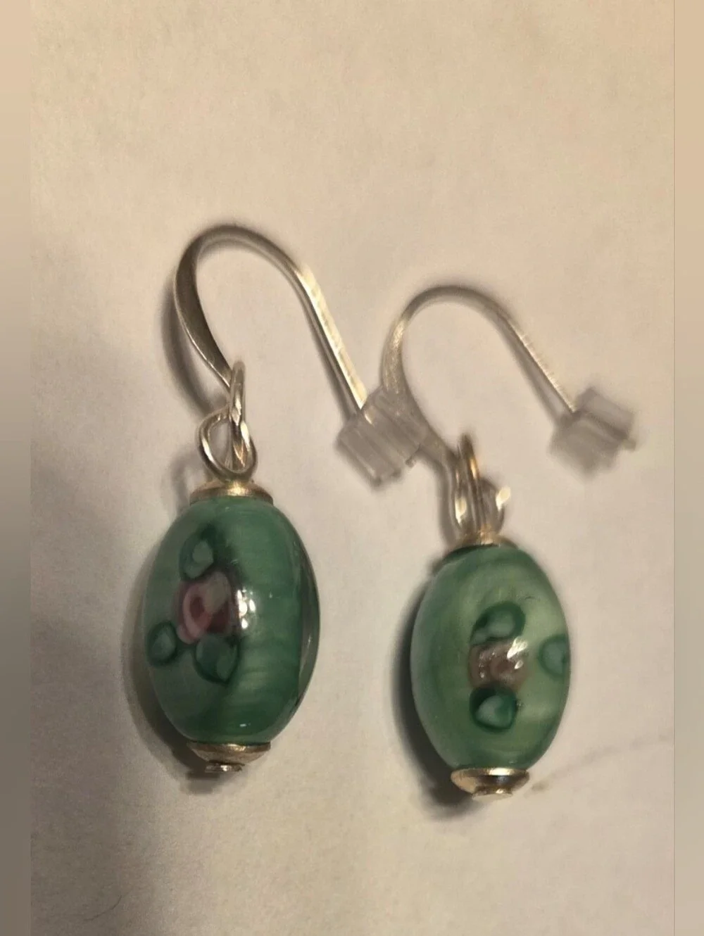 Handmade Czech Lampworked Glass Earrings
